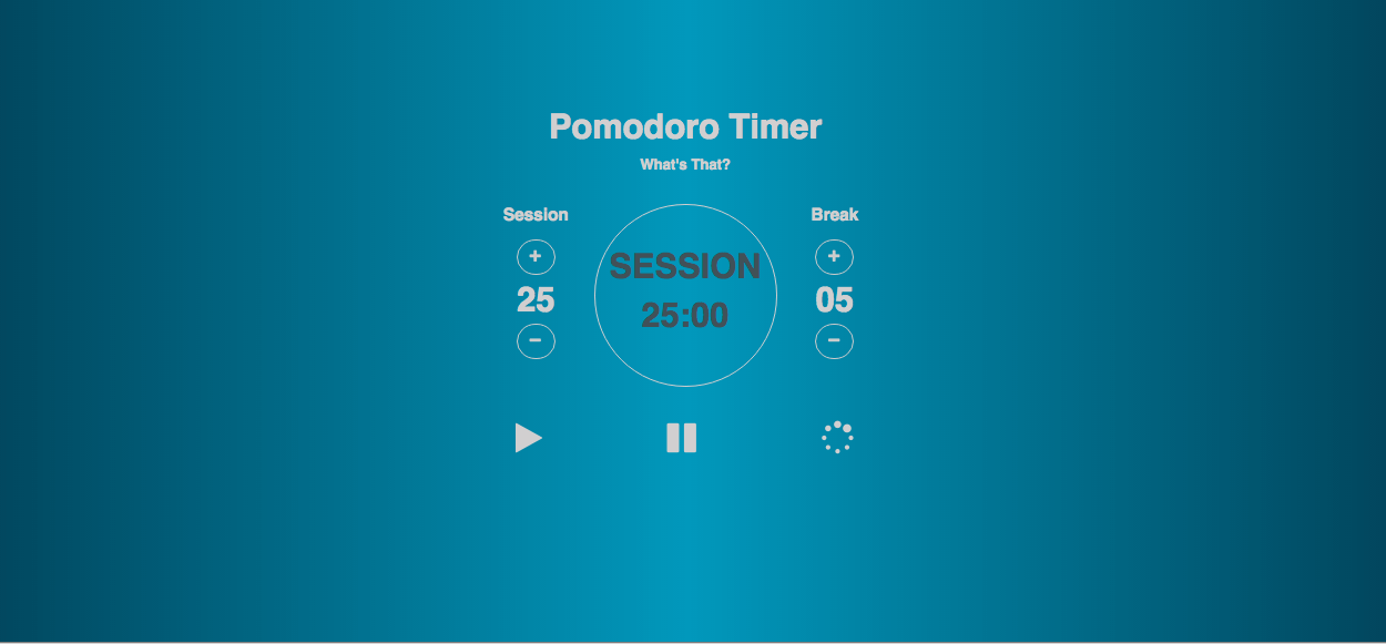 Pomodoro Timer